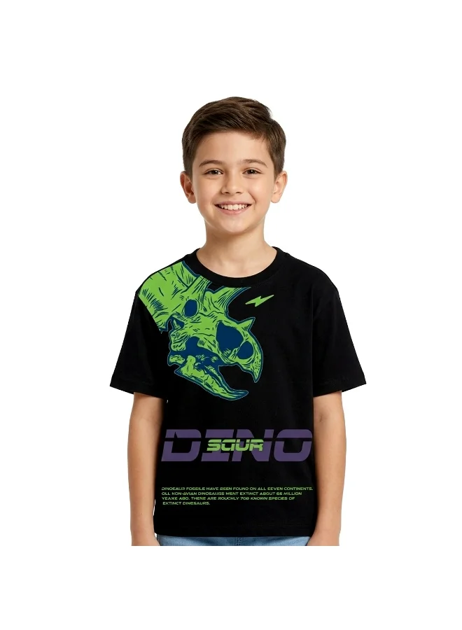 ايكو AIKO - Boys Stylish Dino Printed T-Shirt