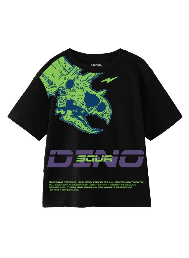 AIKO - Boys Stylish Dino Printed T-Shirt - Image 2