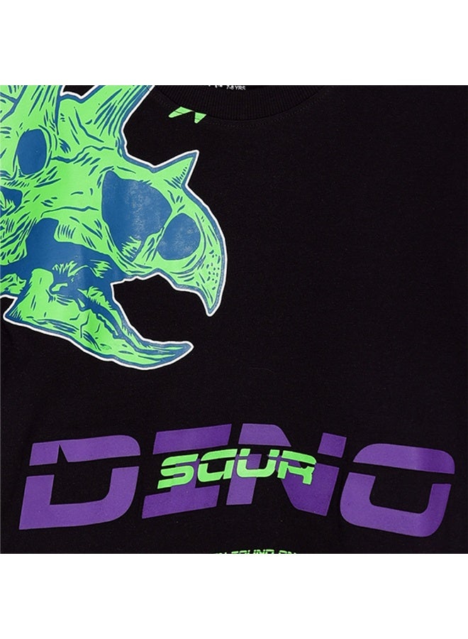 AIKO - Boys Stylish Dino Printed T-Shirt - Image 4