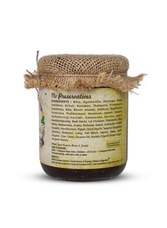 nutriorg نوتريورغ فيديك شيوانبراش 500غ | مصنوع من 49 عشبة هندية | يعزز المناعة والهضم والطاقة | غني بمضادات الأكسدة وفيتامين C | يدعم الصحة العامة - Image 2