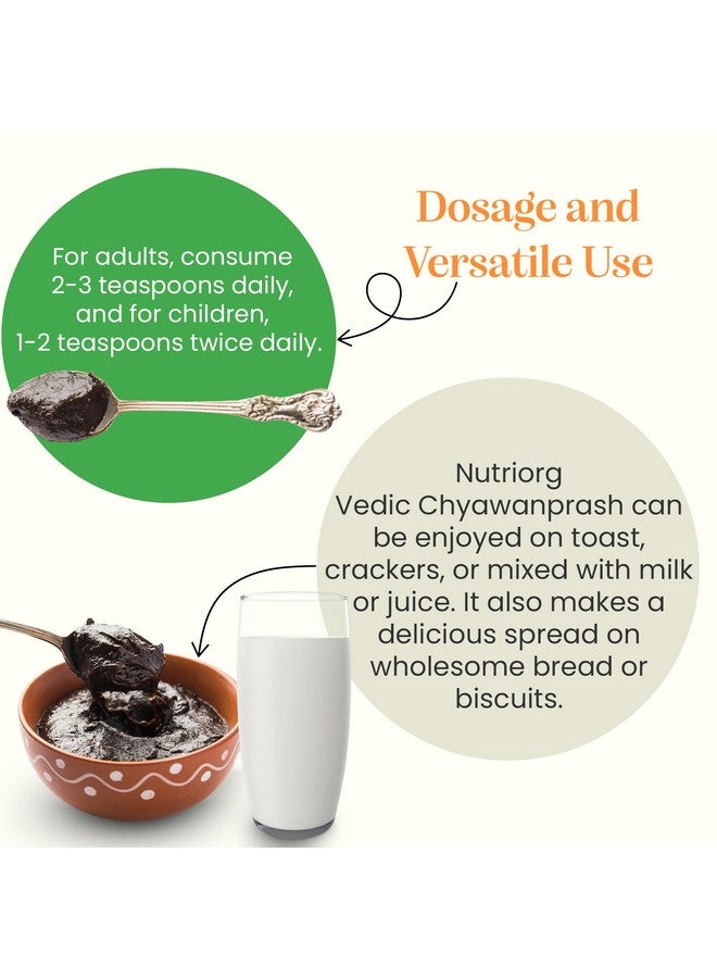 nutriorg نوتريورغ فيديك شيوانبراش 500غ | مصنوع من 49 عشبة هندية | يعزز المناعة والهضم والطاقة | غني بمضادات الأكسدة وفيتامين C | يدعم الصحة العامة - Image 4