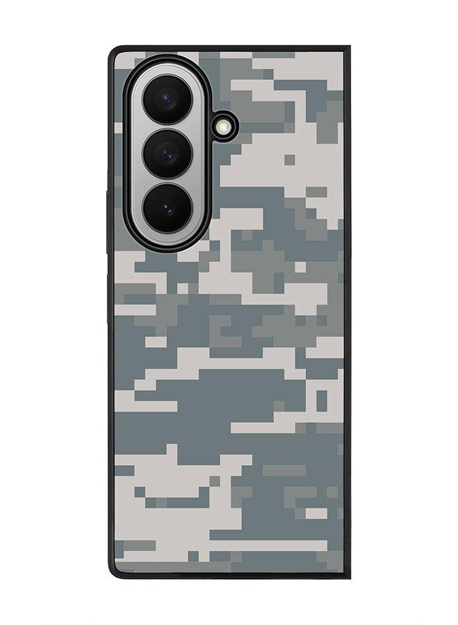 Stylizedd For Samsung Galaxy Z Fold7 Case,Slim fit Camera Protection, Shockproof Thin Phone cover  - Digital Camo