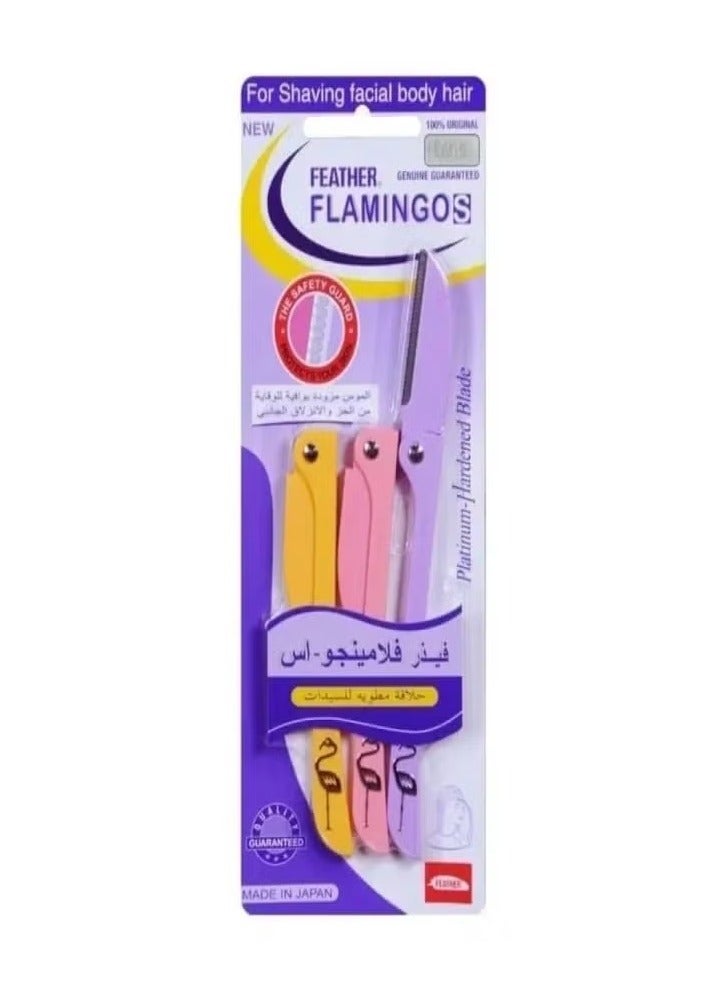 Feather-Flamingo Feather Flamingo-S Platinum Razor for Women - Image 3