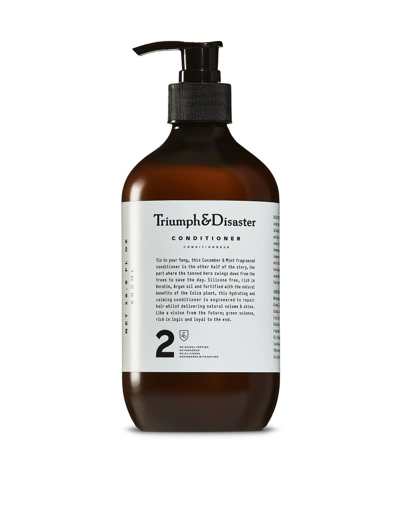 TRIUMPH & DISASTER | Conditioner, Moisturizing, Hydrating & Detangling Hair Conditioner with Keratin for Dry, Damaged Hair for Men & Women, 19.22 fl oz - Image 1