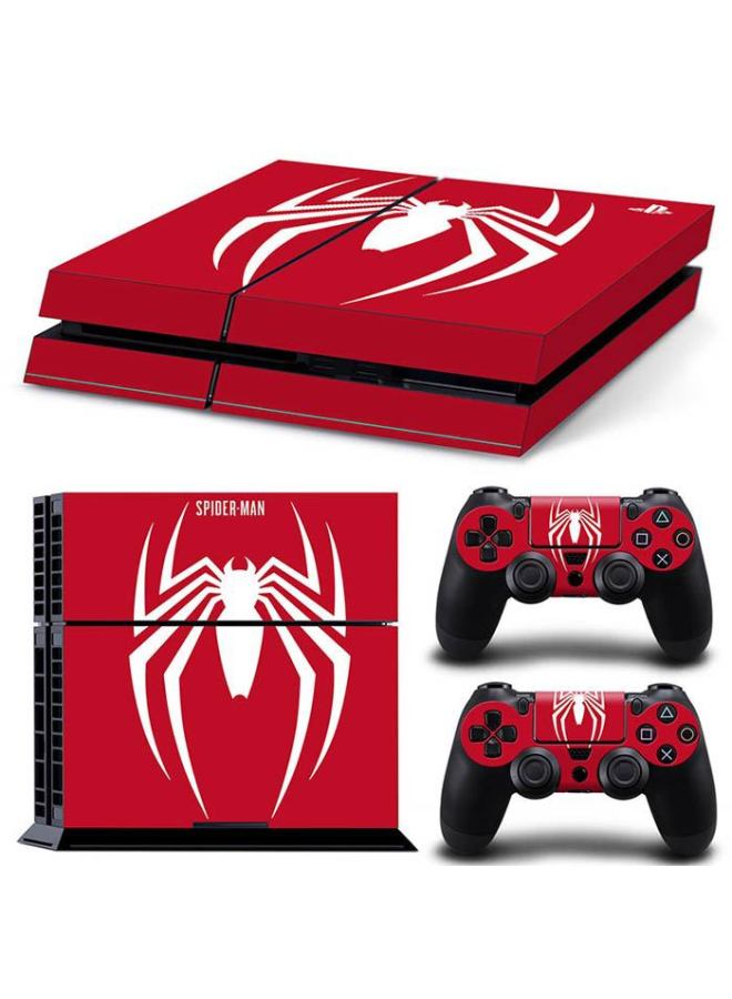 general PS4 Film PS4 Old Type 10 Type 11 Type 12 Sticker PS4 Body Sticker Ps4 Spider Man Sticker-Color:TN-PS4-20107 - Image 3