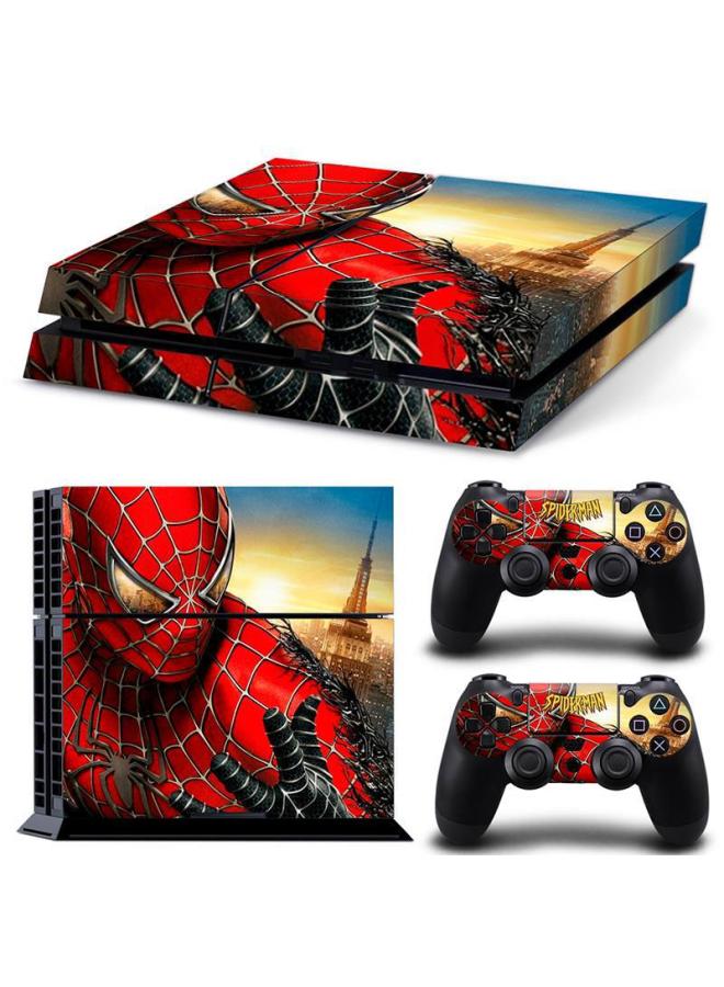 general PS4 Film PS4 Old Type 10 Type 11 Type 12 Sticker PS4 Body Sticker Ps4 Spider Man Sticker-Color:TN-PS4-20107 - Image 1