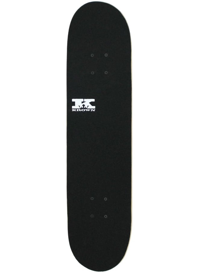 Krown Krown KRRC-56 Rookie Checker Skateboard, Black/Pink, 7.75"  - Image 3