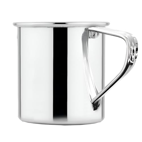 Prabha Stainless Steel Water Mug - 900 mL Multipurpose Mug for Milk, Hiking, and Camping - Image 1