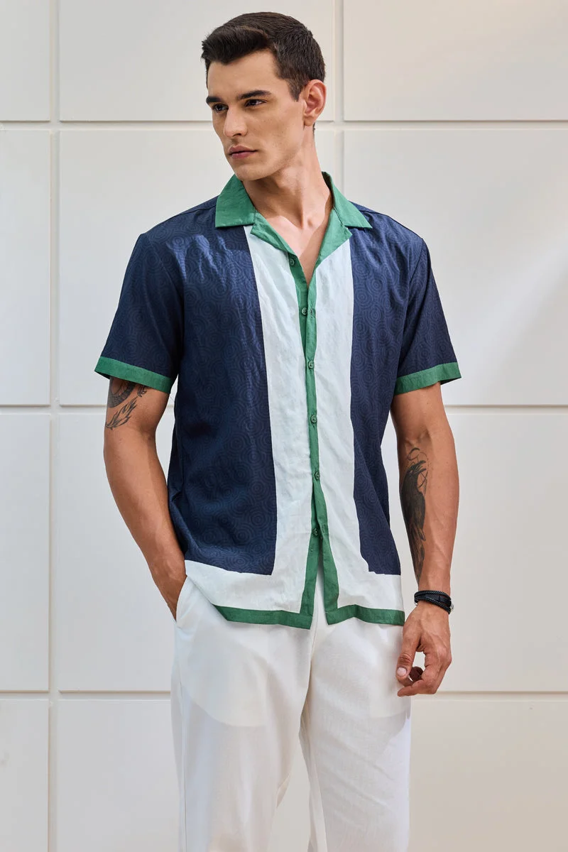 SNITCH قميص بقصة صندوقية بنقوش