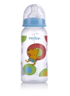 Nuby Nuby Printed Non Drip Standard Bottle, Colors May Vary, 2 Count  - Image 2