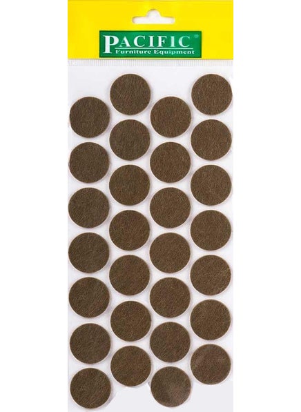 PACIFIC Adhesive Pads 20mm Brown 