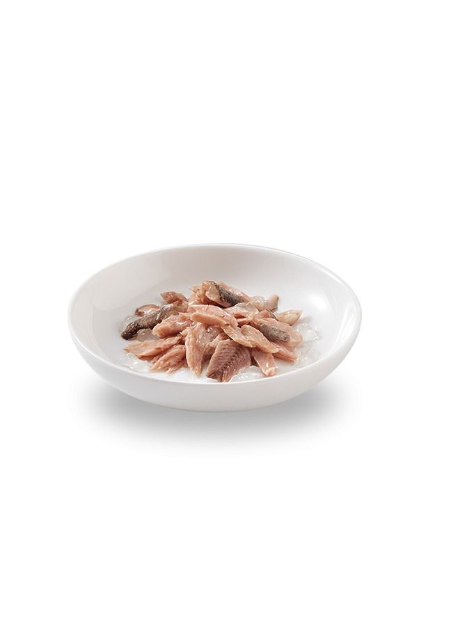 Schesir Tuna With Pilchards Can Wet Food For cats 140G - Image 2