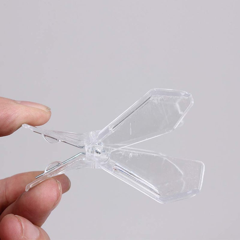 lasenersm 5 Pieces Queen Bee Cage Catcher Clips Plastic Queen Catching Tool Queen Catcher Queen Bee Catcher Queen Bee Cage Bee Queen Marking Catcher for Safely Capture and Store The Queen Bees, Transparent - Image 5
