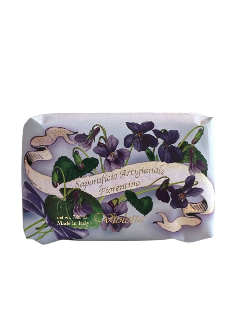 SAPONIFICIO ARTIGIANALE FIORENTINO Violet Soap (200g) - Image 2