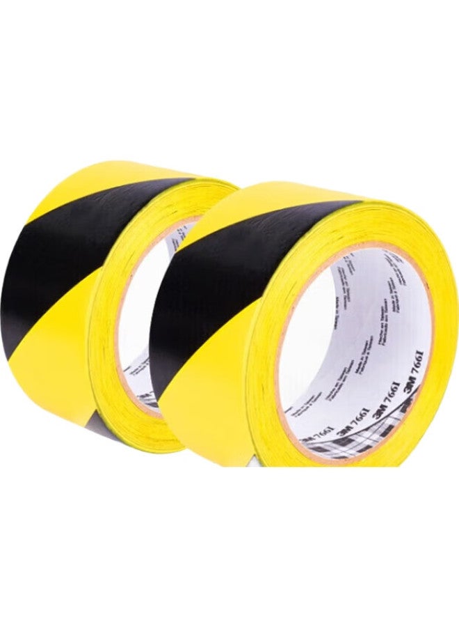 3M 3M Warning Zebra Marking Floor Tape, Warehouse Isolation Tape, 766 Black And Yellow Tape, 30Mm Wide * 33M Long - Image 3