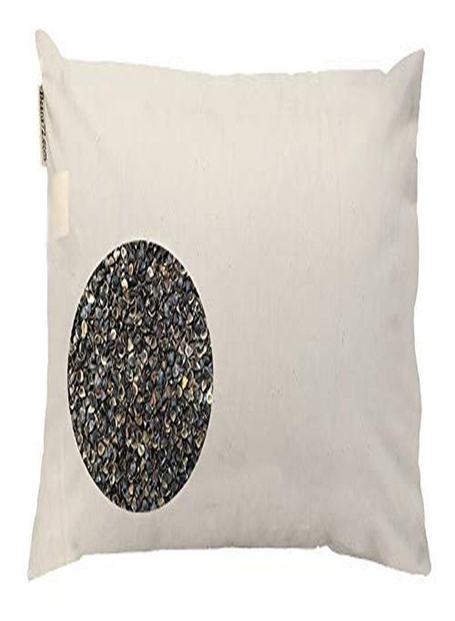 Beans72 Buckwheat Pillows Beans72 Organic Buckwheat Pillow - Travel Size (11 inches x 16 inches) Made in USA - Image 1