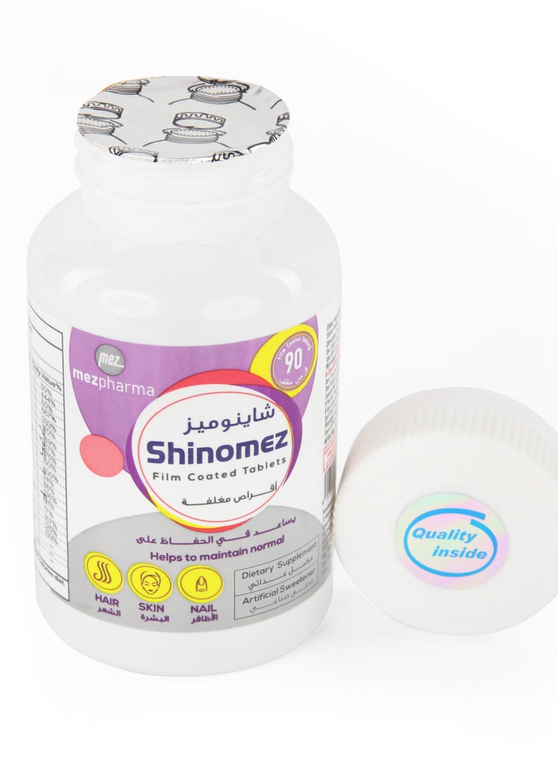 Mezpharma Shinomez 90 Film Coated Tablets - Image 2