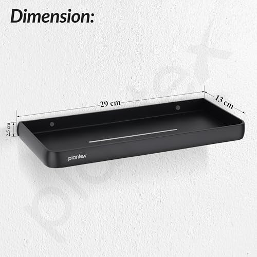Plantex Unbreakable Abs Plastic Multipurpose Bathroom Corner Shelf/Organizer/Tumbler Holder with Double Soap Dish/Soap Case/Tooth Brushes Holder (Transparent) - Image 5
