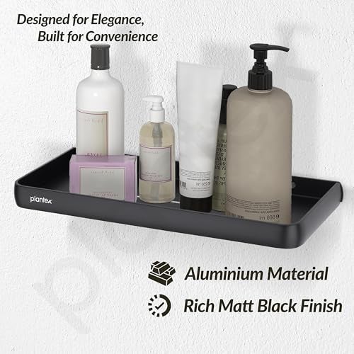 Plantex Unbreakable Abs Plastic Multipurpose Bathroom Corner Shelf/Organizer/Tumbler Holder with Double Soap Dish/Soap Case/Tooth Brushes Holder (Transparent) - Image 3