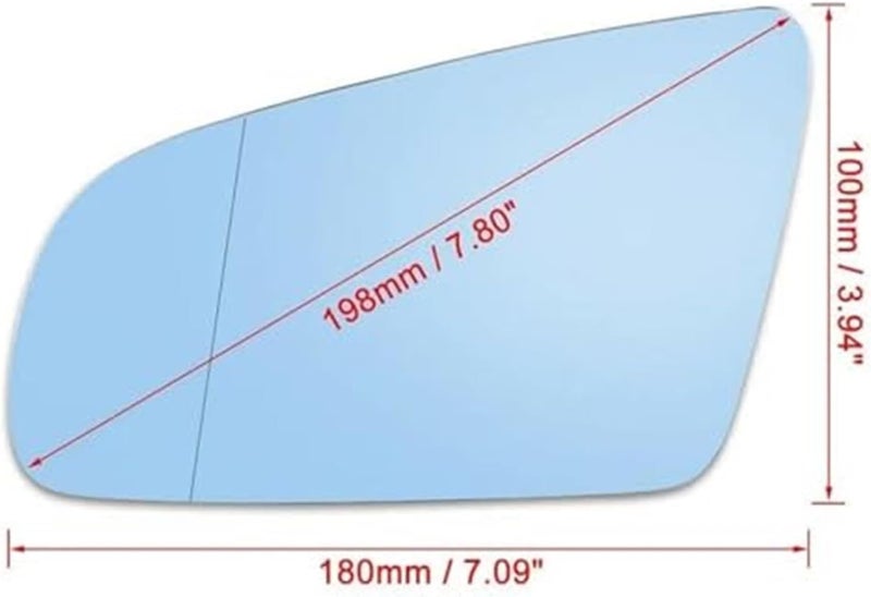 DEMULAX Heated Mirror Glass for A3 A4 A6 - Image 2