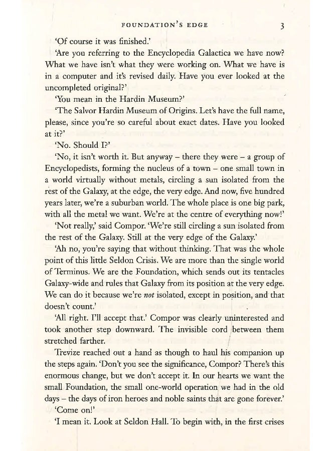 Foundation'S Edge (The Foundation Series: Sequels, Book 1) - Image 5