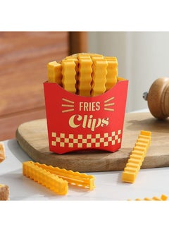Creative Potato Chip Bag Clips Sealers A box of 12 [including magnetic stickers]]