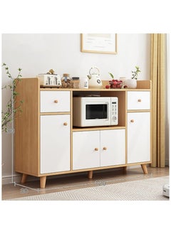 AGD coffee cabinet , Large capacity MDF with door, drawers and cabinet for living room or office with a new and modern look  - Image 1
