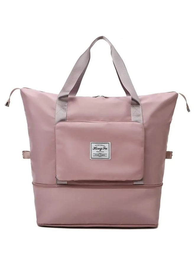 شنطة سفر دفل زليدغ مقاومة للماء ، كبيرة - زهري - Image 4