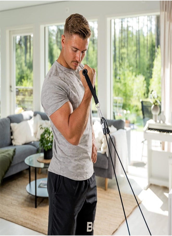 Fitness World The Tower 200 device and adjustable tension and pull resistance bands are mounted on the door, suitable for exercises at home  - Image 4