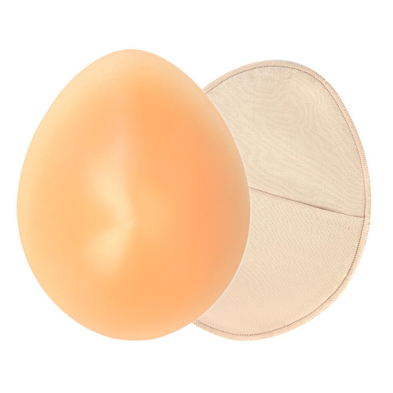 ONEFENG ONEFENG Waterdrop Silicone Breast Forms Mastectomy Prosthesis Concave Bra Pad Breast Ehancers Fake Breast One Piece