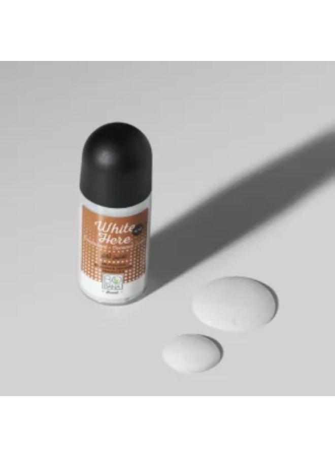 بوبانا مزيل عرق وايت هير برائحة جوز الهند 50 مل - Image 2