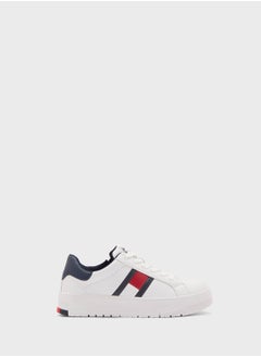 TOMMY HILFIGER Youth Flag Lace Up Sneakers  - Image 1
