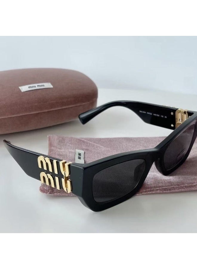 Miu Miu Italian Designer Luxury Retro Style Polarized Cycling Sunglasses For Ladies - Image 1