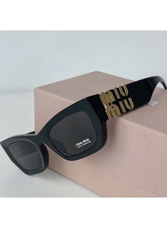 Miu Miu Italian Designer Luxury Retro Style Polarized Cycling Sunglasses For Ladies - Image 2