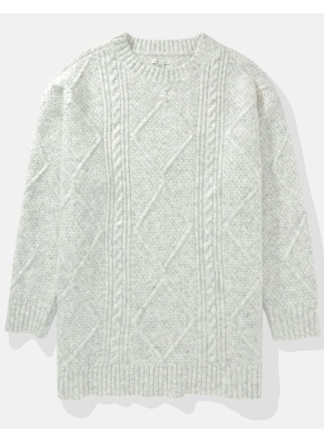 Crew Neck Knitted Sweater