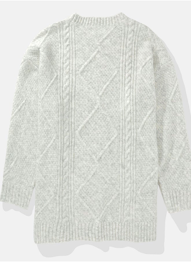 American Eagle Crew Neck Knitted Sweater  - Image 3