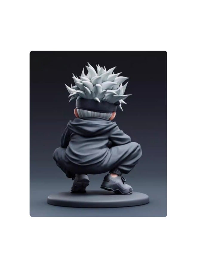 شخصية أنيمي Jujutsu Kaisen Satoru Gojo، تمثال نموذج Satoru Gojo، ألعاب نموذج شخصية PVC، لديكورات سطح المكتب والمقتنيات - Image 4