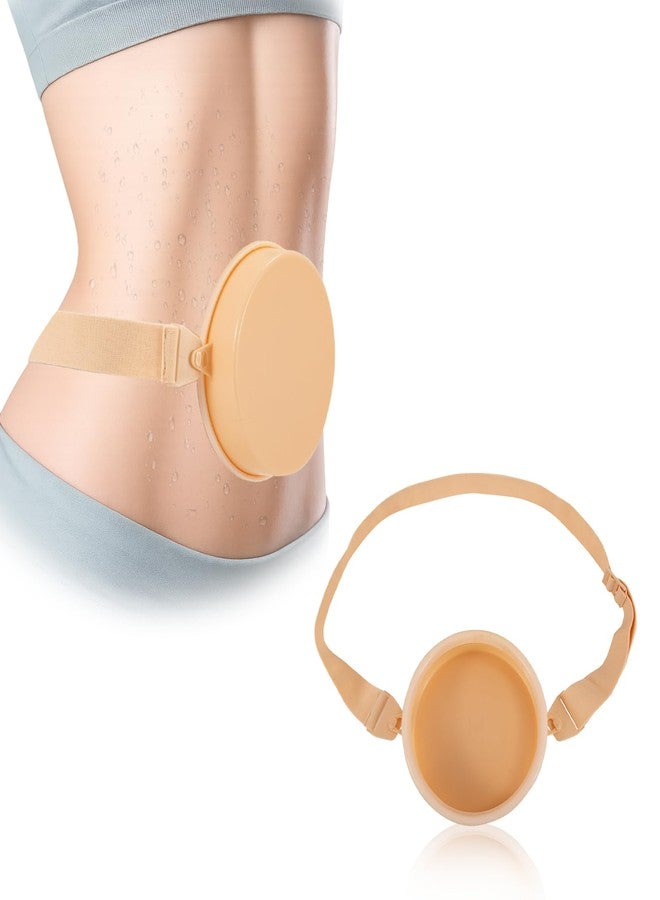 FDFuZhao Ostomy Shower Cover, Stoma Ostomy Waterproof Bath Cover, Ostomy Supplies, Ostomy, Colostomy, Ileostomy Shower Protector, Skin Color - Image 1
