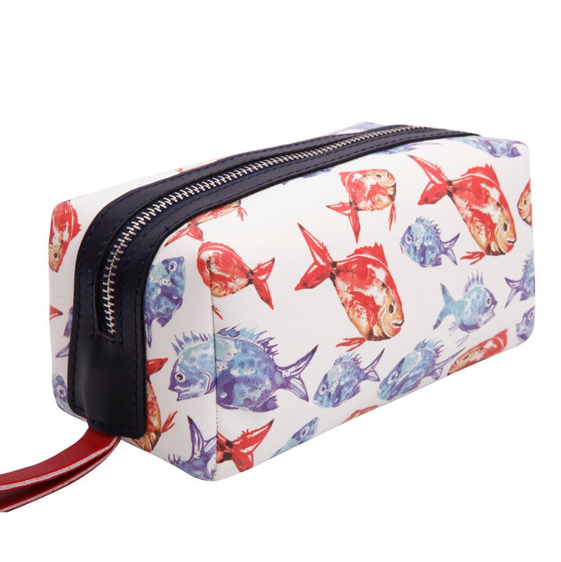 Anemoss Fishers Travel Cosmetic Bag Make up Pouch Case Toiletry Organizer Pencil Case Multifunctional Use For Women - Image 3