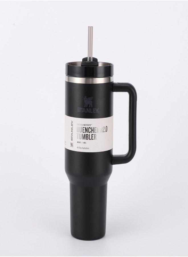 Stanley - Stanley 40oz Stainless Steel Car Thermos Mug - 1.18L Large Capacity Travel Insulated Cup - Image 1