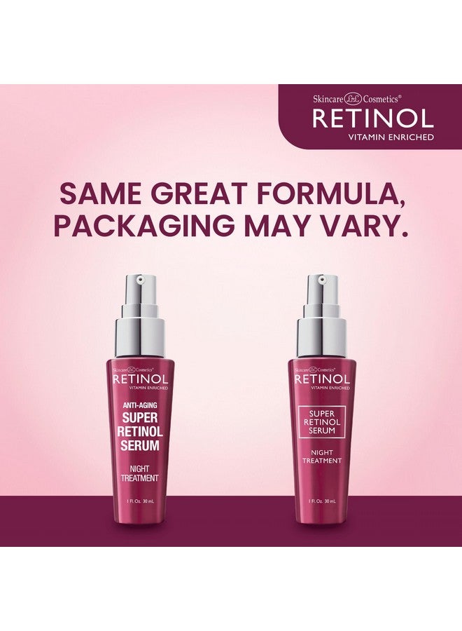 Retinol 6X Super Retinol Serum Unique Intensive Formula Accelerates Skin Renewal While You Sleep Targets Fine Lines Wrinkles Dark Spots Pores & Blemishes To Restore Beautiful Glowing Skin - Image 2