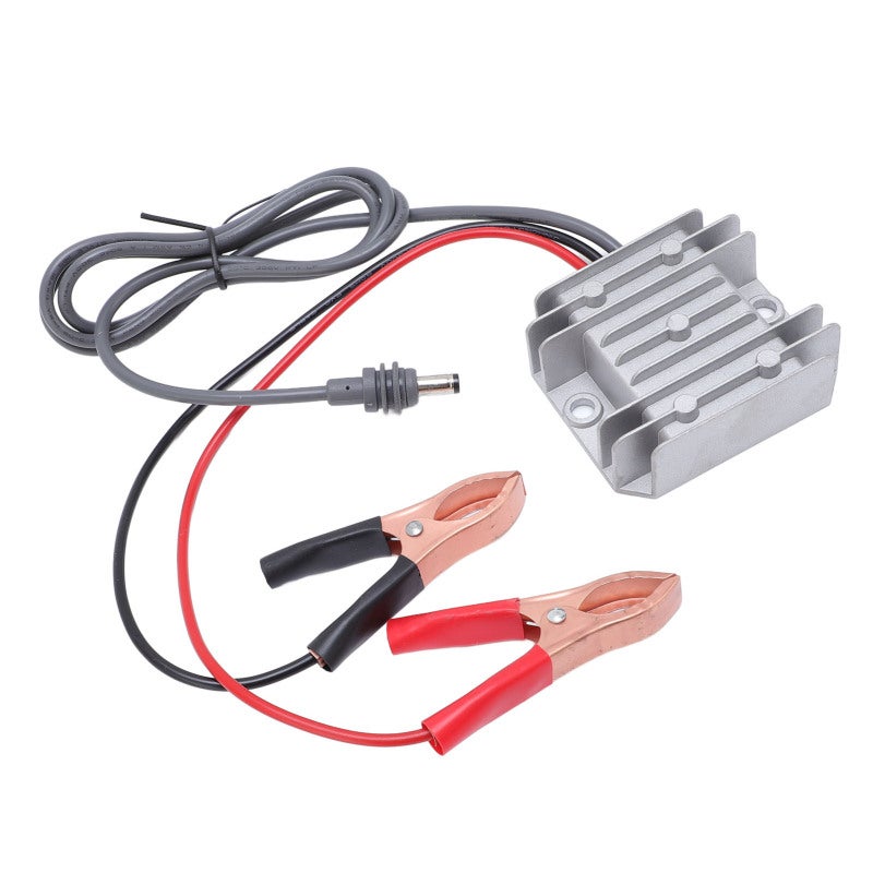 Step Up Power Cable: 9-28V To 30V, 100W, Aluminum Alloy IP68, 3.2ft Cable, Crocodile Clips - Portable Plug And Play DC Boost Converter for Mini Dish, RV, Home, Travel - Image 3