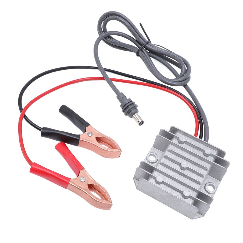 Step Up Power Cable: 9-28V To 30V, 100W, Aluminum Alloy IP68, 3.2ft Cable, Crocodile Clips - Portable Plug And Play DC Boost Converter for Mini Dish, RV, Home, Travel - Image 4