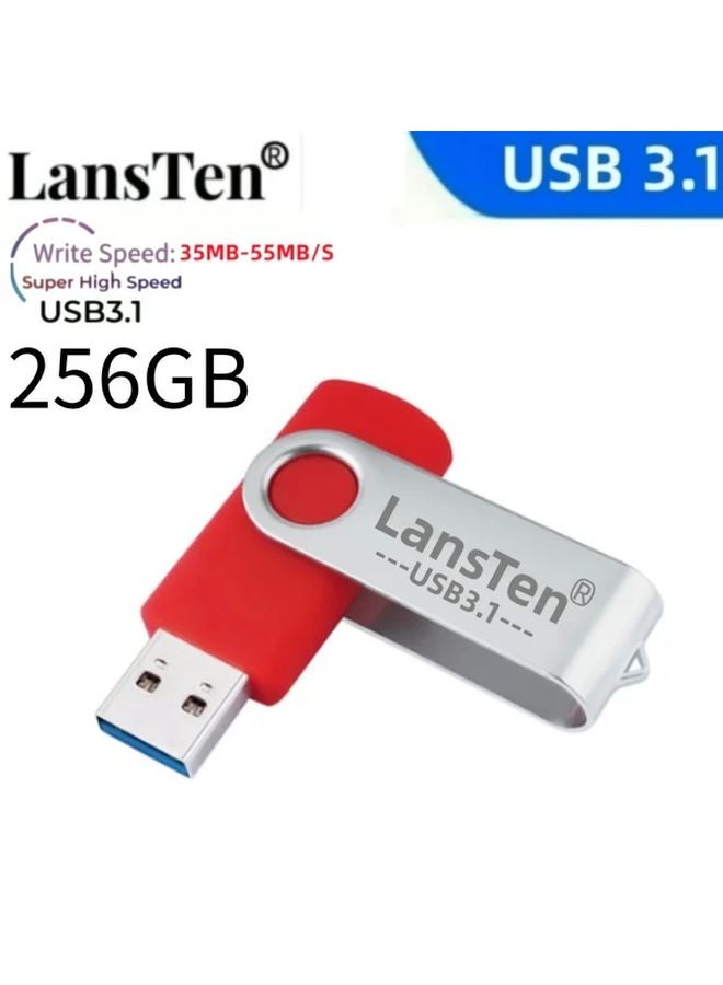 256GB USB 3 1 Flash Drive High Speed Thumb Drive Memory Stick Pen Drive Jump Drive - Image 1