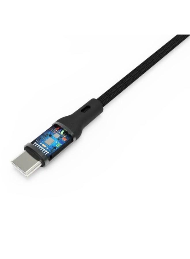 Nine DUOLINK USB-C to USB-C Cable 240W 2M Fast Charging - Image 3