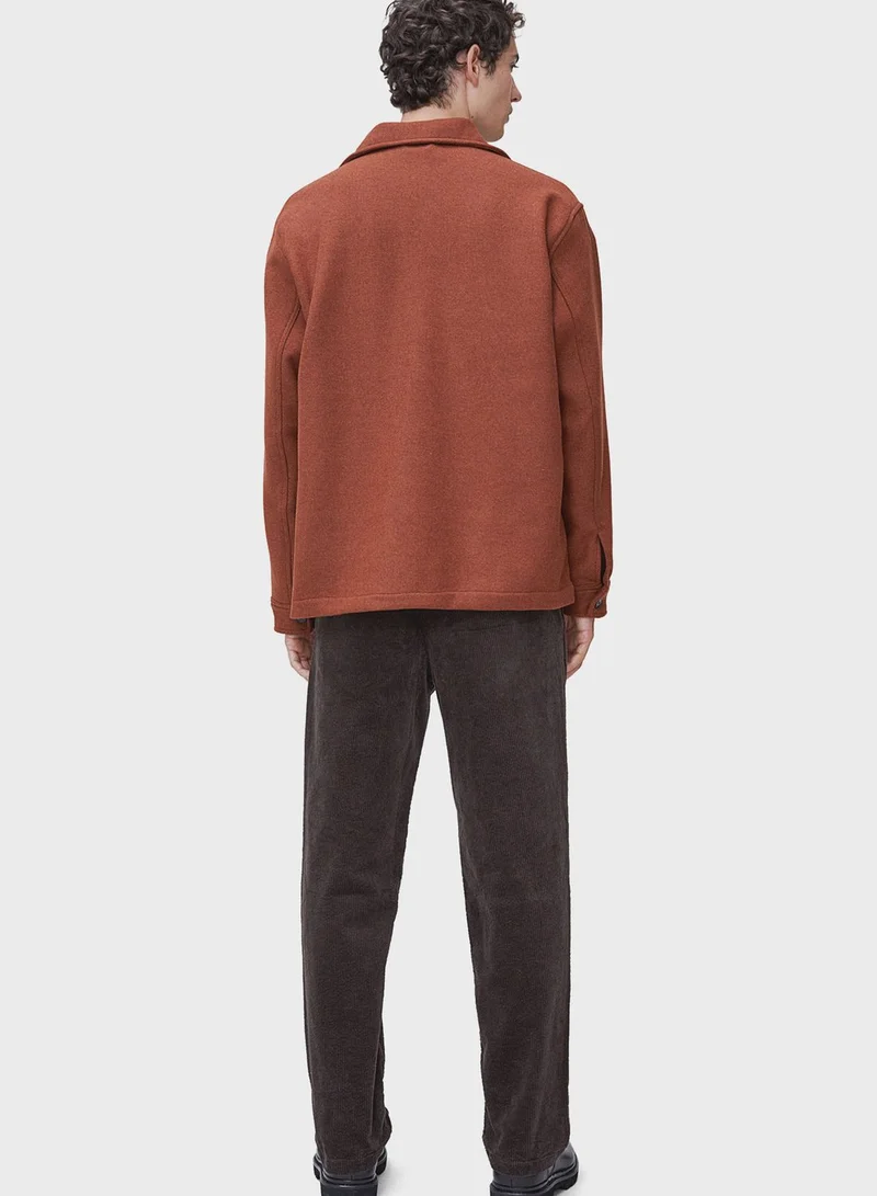 H&M Essential Regular Fit Corduroy Trousers