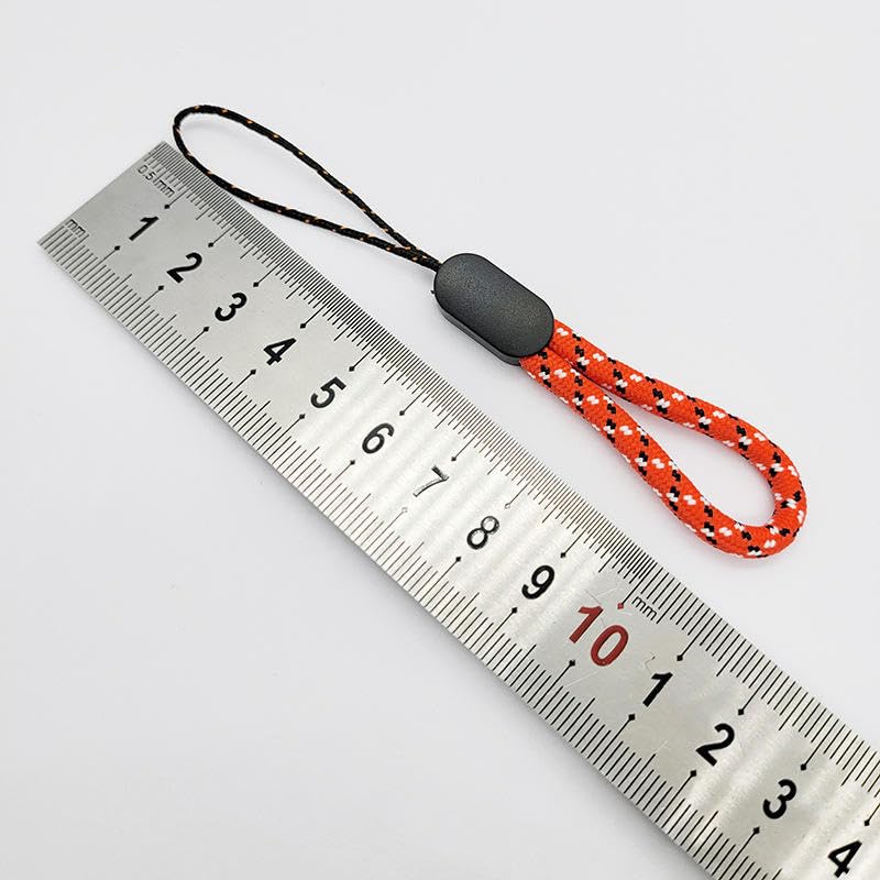 AccuPrints Sumiko Pack of 5 Lanyard Finger Phone Strap, 5pcs Multipurpose Phone Lanyard, Nylon Finger Straps Keychain - Image 2