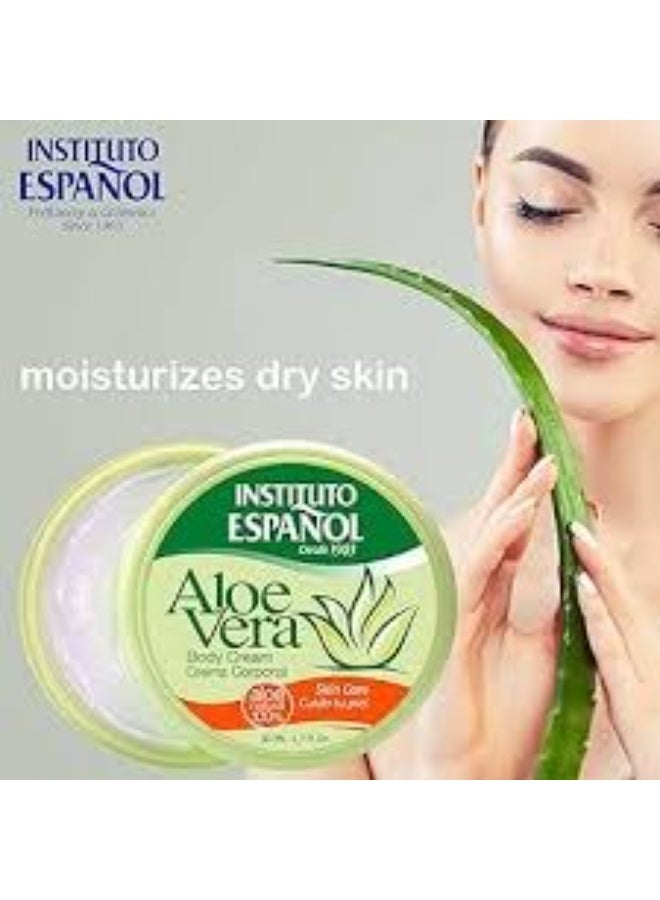 Instituto Espanol ALOE VERA BODY CREAM 50ML | Best Price UAE | Dubai, Abu  Dhabi