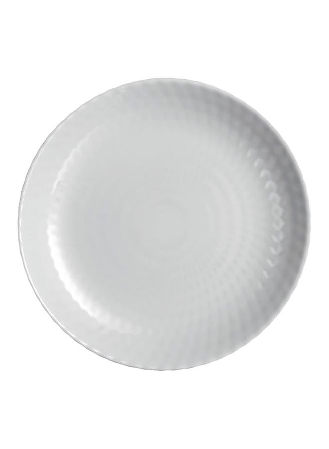 Luminarc Pampille Dishwasher and Microwave Safe Tempered Glass Dessert Plate Light Grey 19cm Q4646 - Image 4