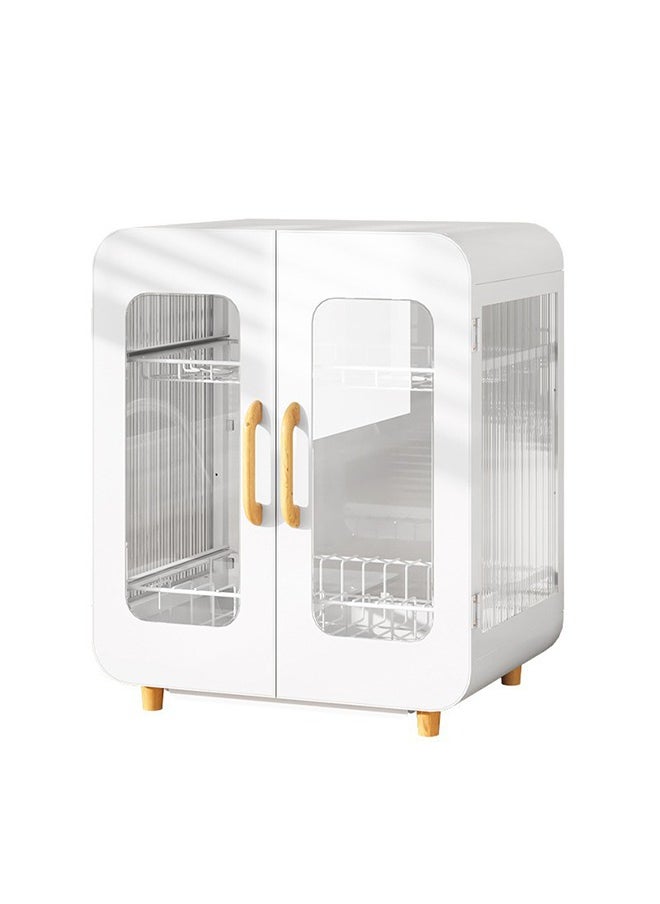 Dish Rack Home Kitchen Dish Storage Cabinet 1/2-Layer Three-Dimensional Storage Cabinet ﻿